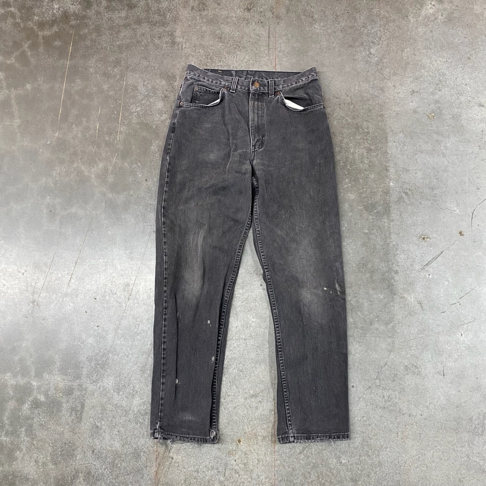 VTG Levi's Orange Tab Low Rise Jeans Black Mens 32x32